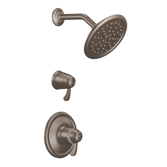 Moen Oil-rubbed bronze 2-handle 7.0-in Round Shower Faucet (Single Function)