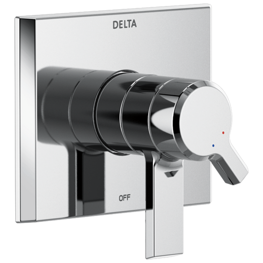 Delta Pivotal Lumicoat Chrome 2.75-in Universal Bathtub/Shower Diverter 0.5-in -ID
