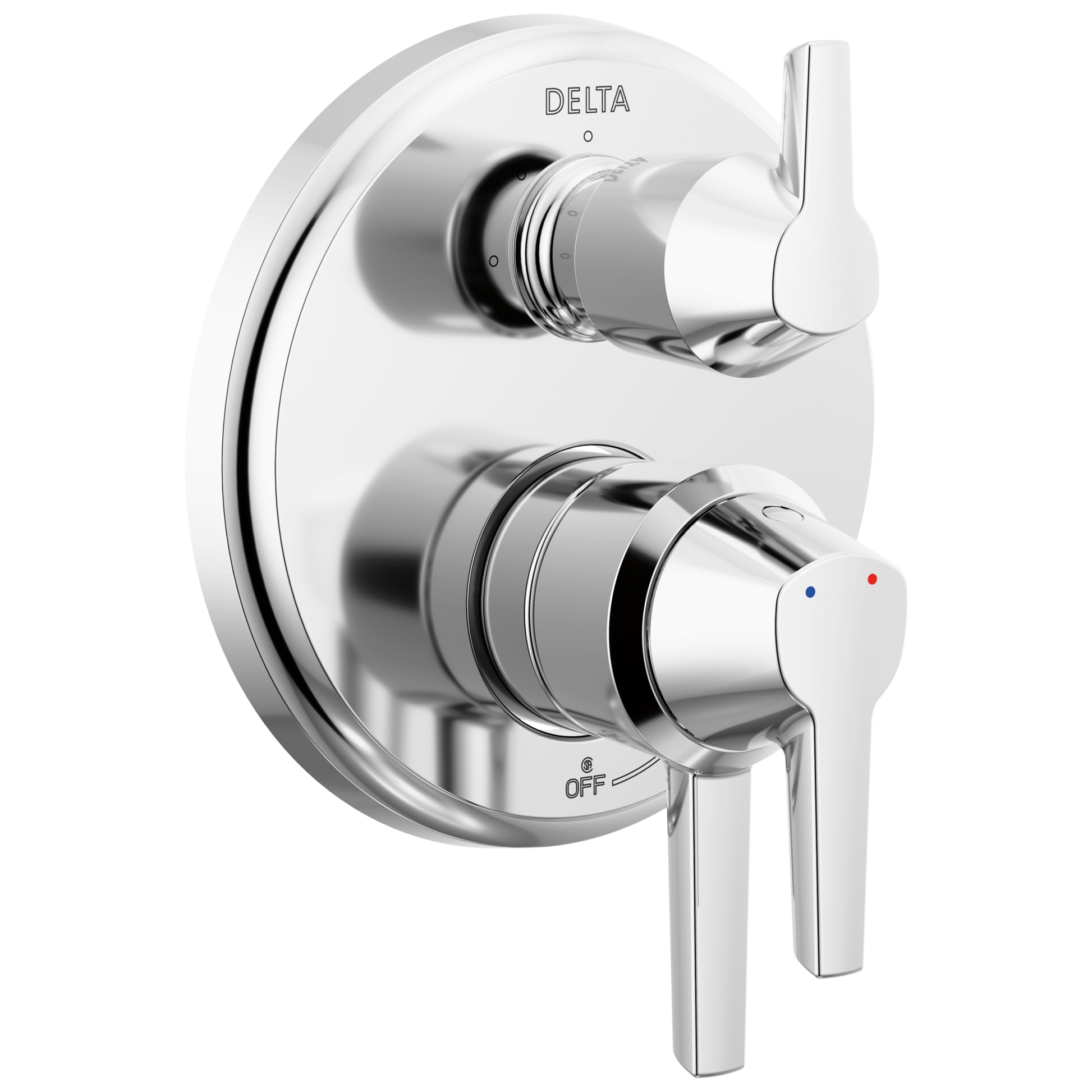 Delta Galeon Lumicoat Chrome 3.875-in Universal Bathtub/Shower Diverter 0.5-in -ID