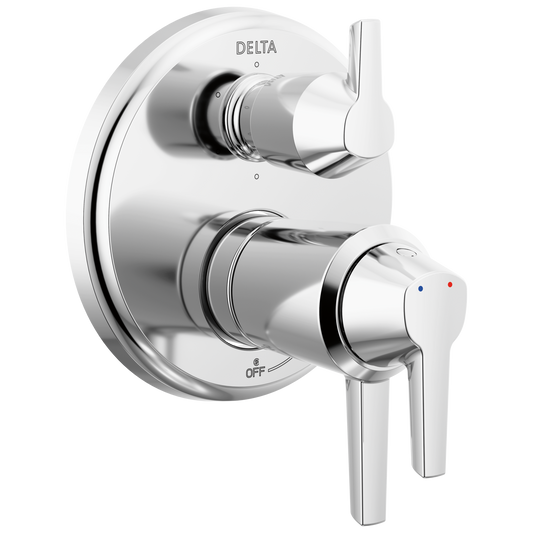Delta Galeon Lumicoat Chrome 5.25-in Universal Bathtub/Shower Diverter 0.5-in -ID