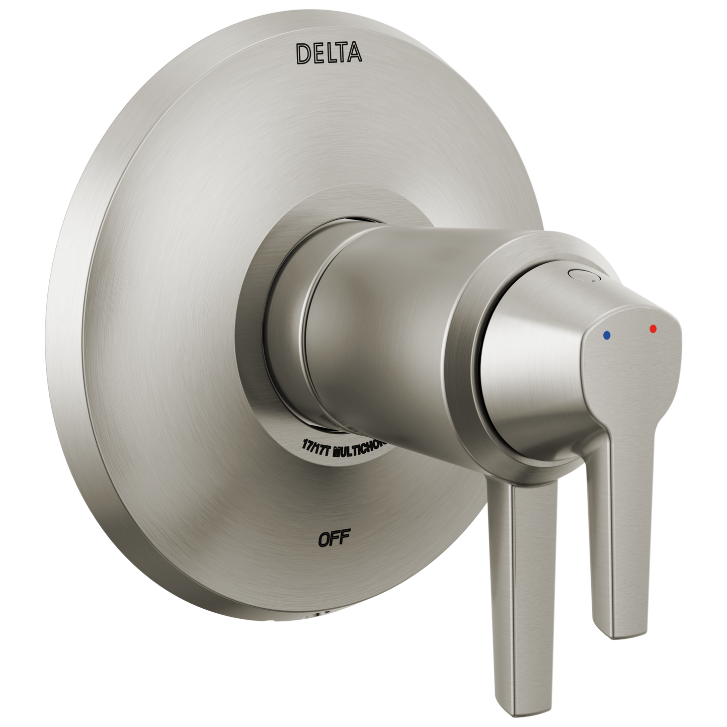 Delta Galeon Lumicoat Stainless 5.3125-in Universal Bathtub/Shower Diverter 0.5-in -ID