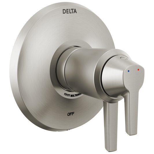Delta Galeon Lumicoat Stainless 5.3125-in Universal Bathtub/Shower Diverter 0.5-in -ID
