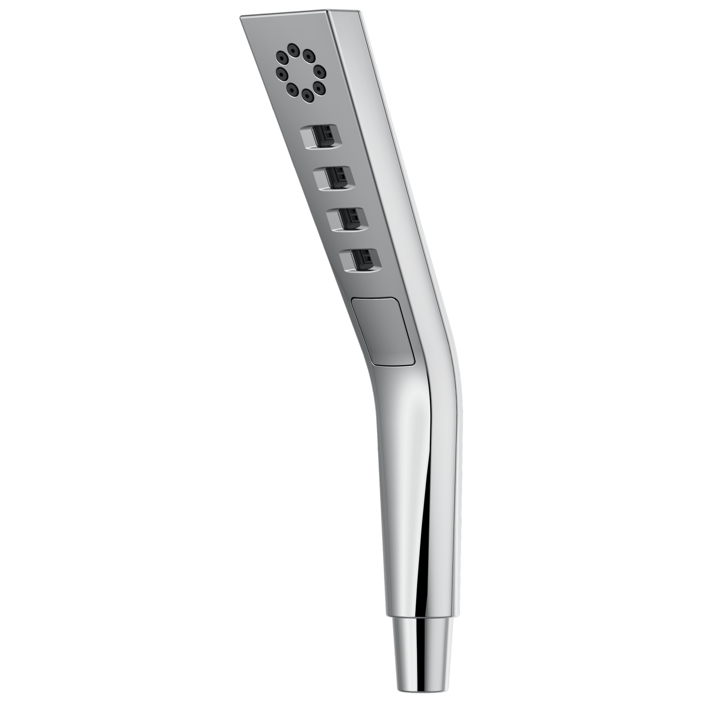 Delta 3.0 -Spray Lumicoat Chrome 1.8125-in Rectangle Handheld Shower Head 1.75 GPM