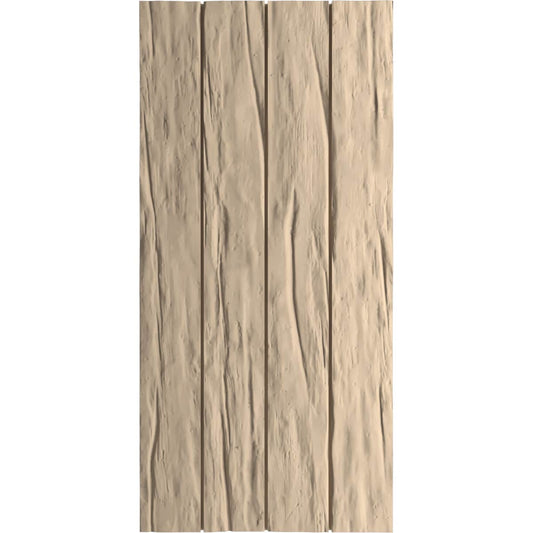 Ekena Millwork 22-in W x 74-in H Riverwood Paintable/Stainable Board and batten No batten Exterior Shutters ( 2 -Pack )