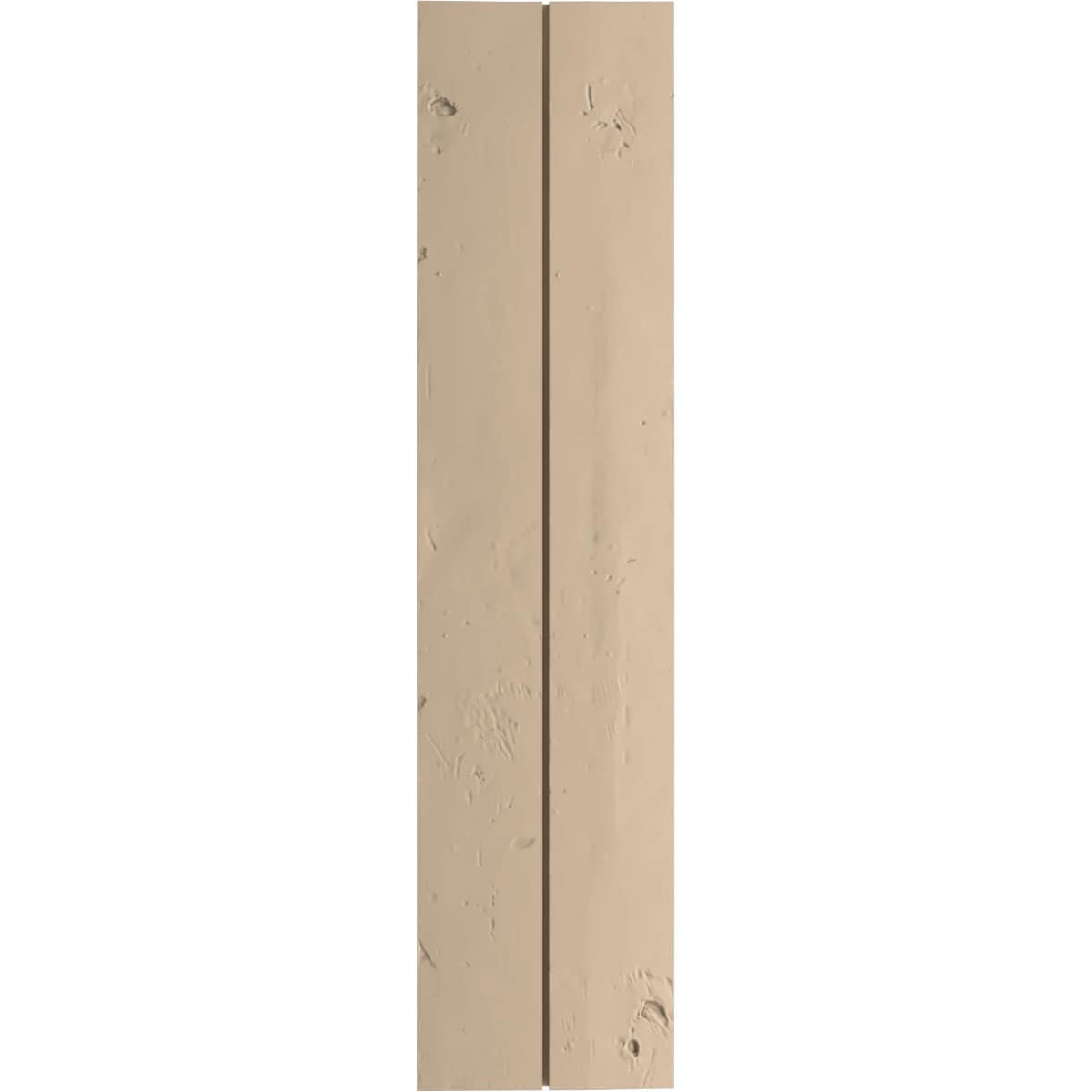 Ekena Millwork 11-in W x 84-in H Knotty Pine Paintable/Stainable Board and batten No batten Exterior Shutters ( 2 -Pack )