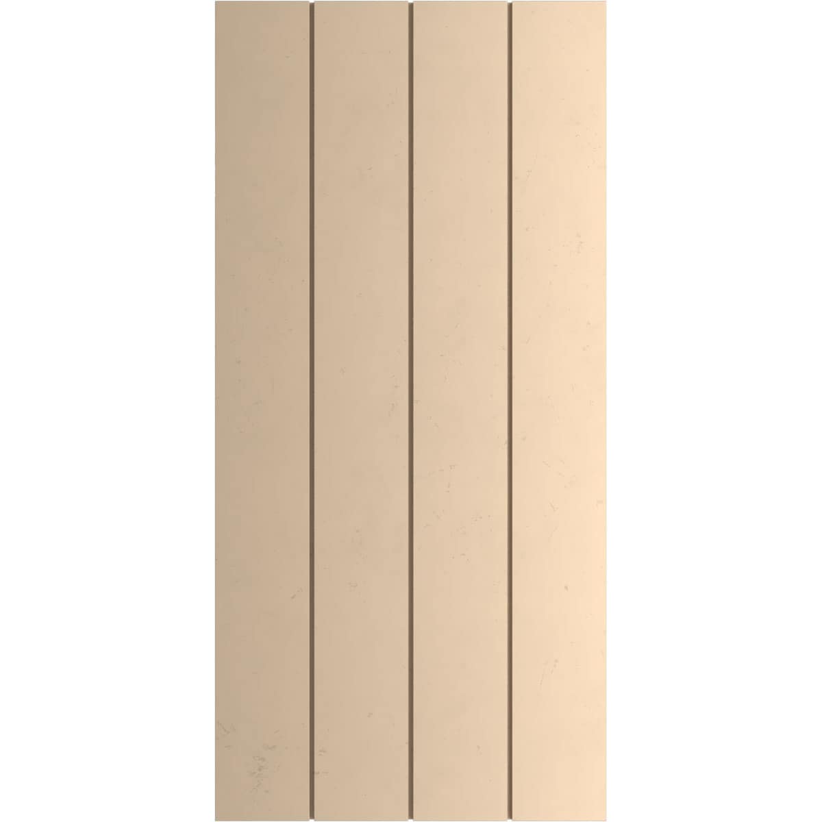 Ekena Millwork 22-in W x 86-in H Smooth Paintable/Stainable Board and batten Exterior Shutters ( 2 -Pack )