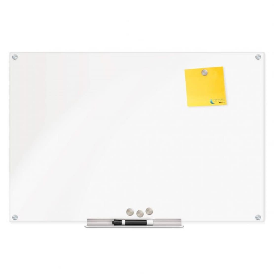 Fab Glass and Mirror 48-in W x 36-in H Magnetic Dry erase board