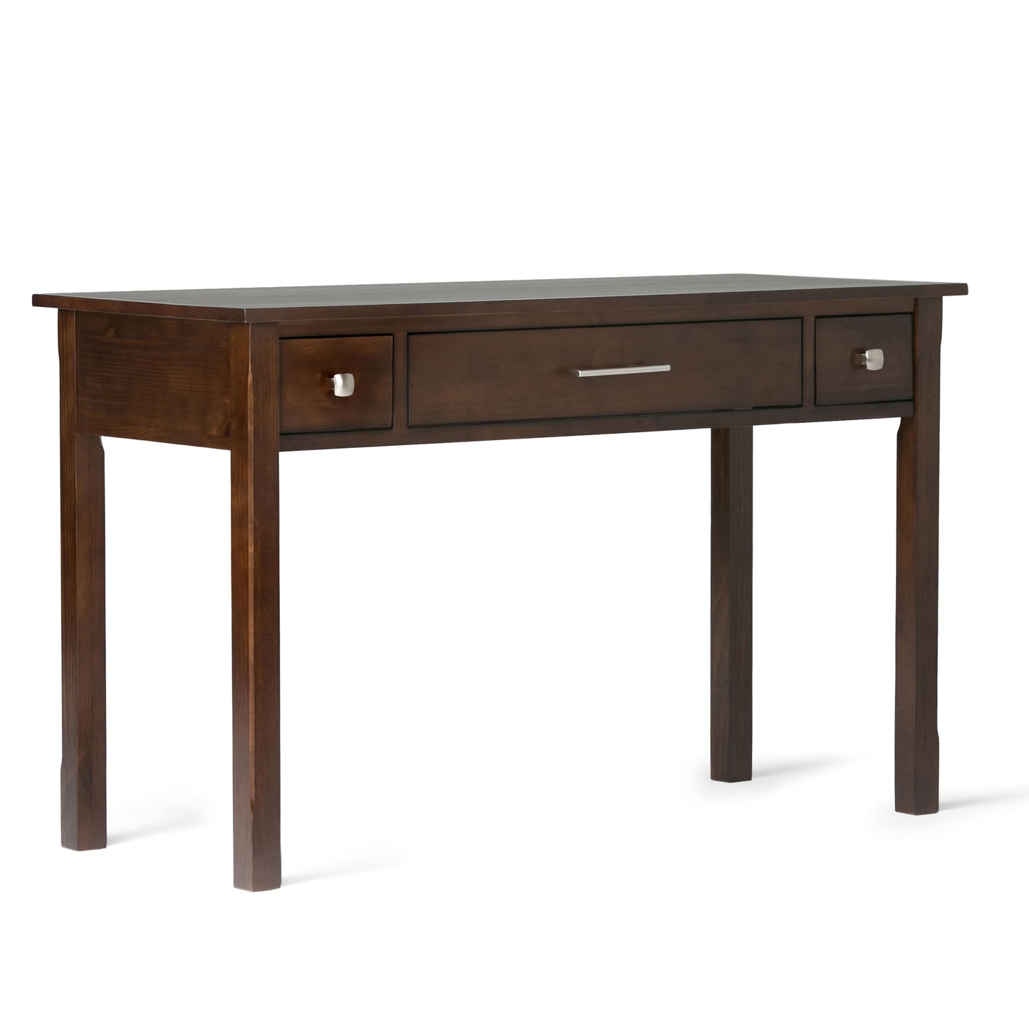 Simpli Home Avalon 47-in Brown Modern/Contemporary Pine Computer desk