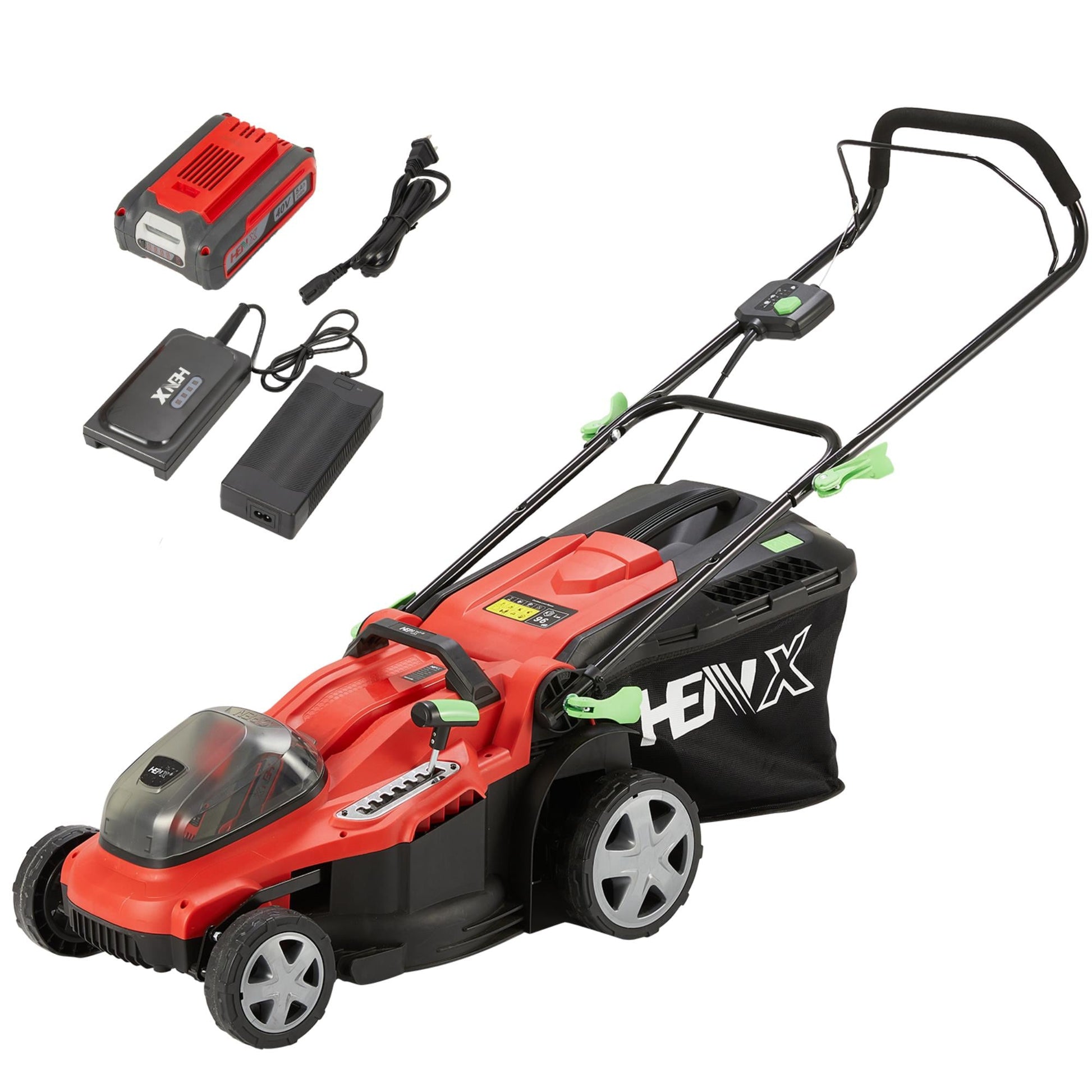 40-volt, 17.6-in Push Battery Walk Mower with  (1) 5 Ah Battery Included 