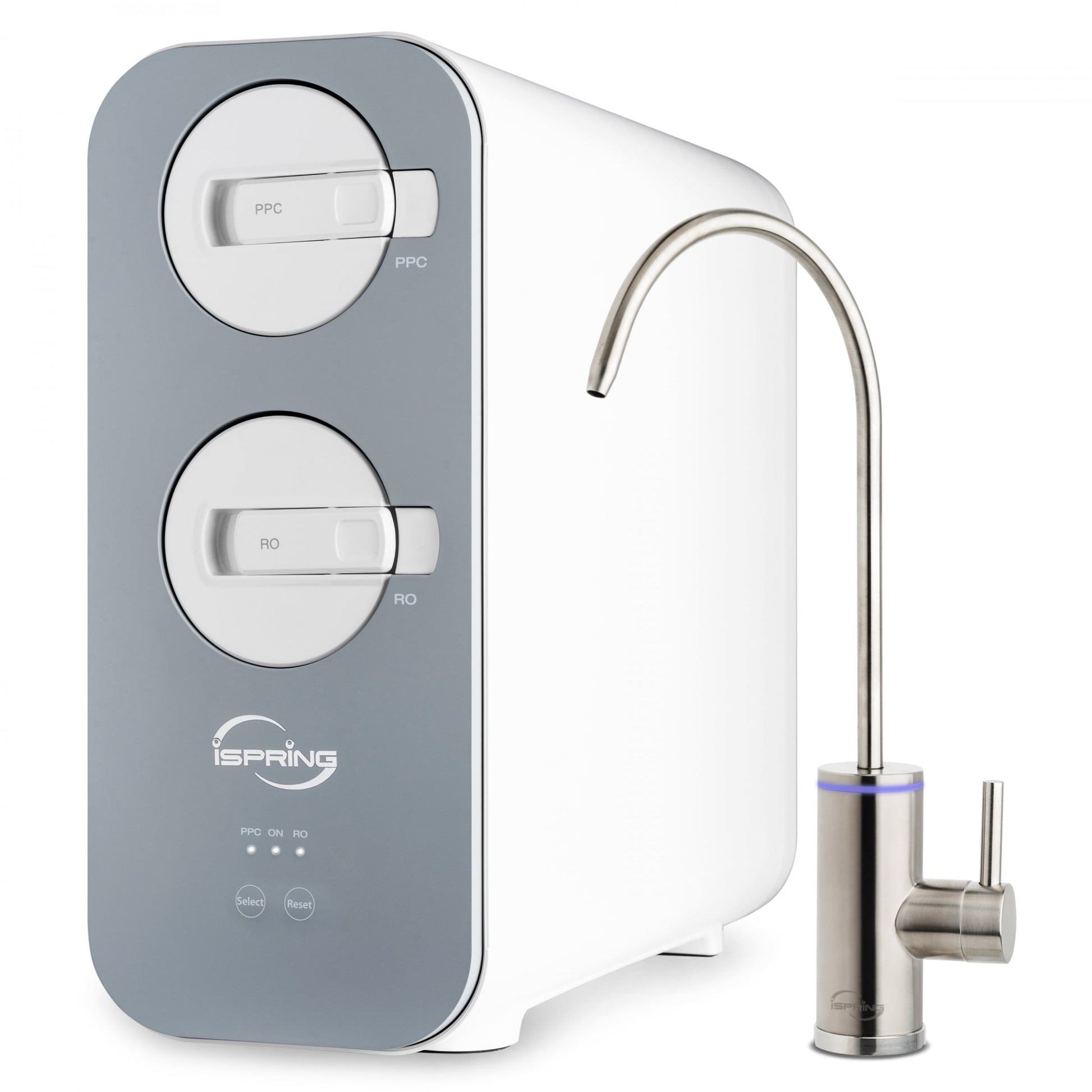 iSpring RO800G Triple-stage Carbon Block Reverse Osmosis Filtration Under Sink Water Filtration System