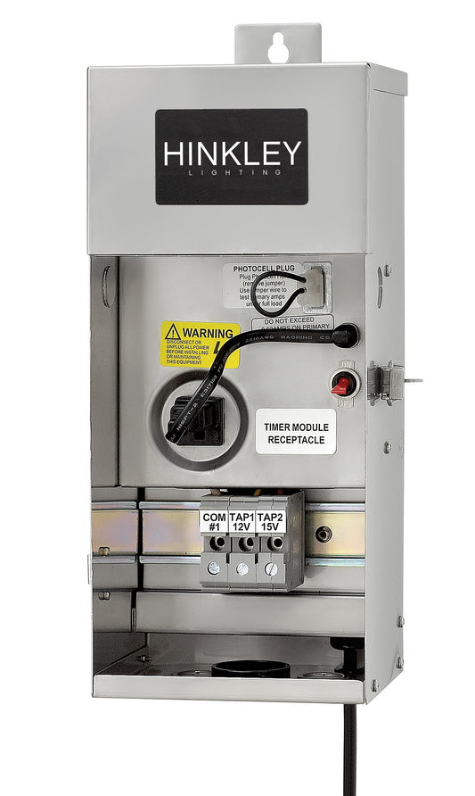 Hinkley 75 -Watt 120 -Volt Smart Compatible Multi-Tap Transformer Landscape Lighting Transformer 4788239