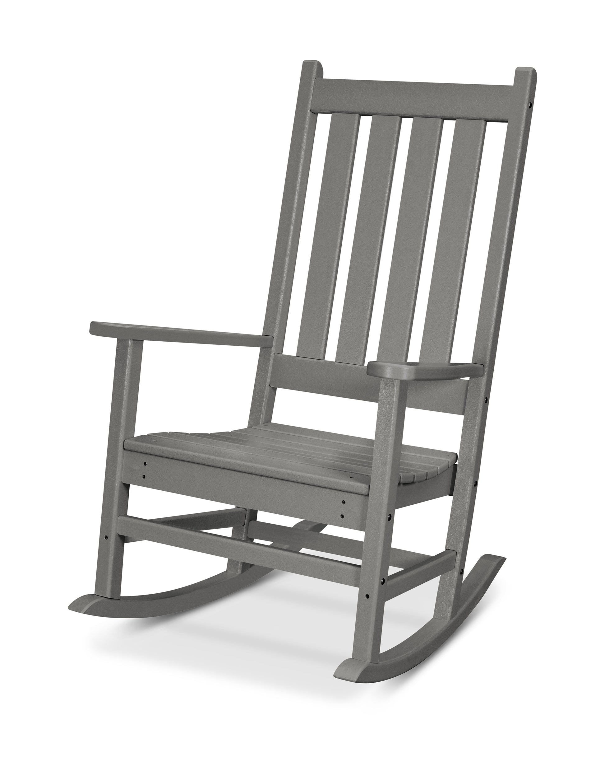 Trex Outdoor Furniture Cape Cod Stepping Stone HDPE Frame Rocking Chair with Slat Seat