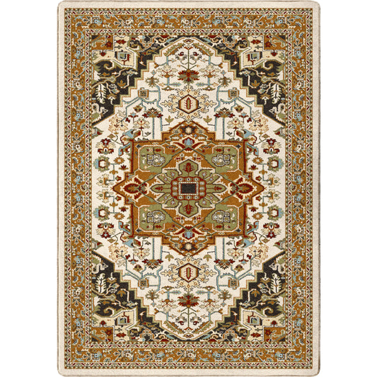 American Dakota 5 x 8 (ft) Tufted Nylon Voyage Rectangular Indoor Persian Spot Clean Only Area rug