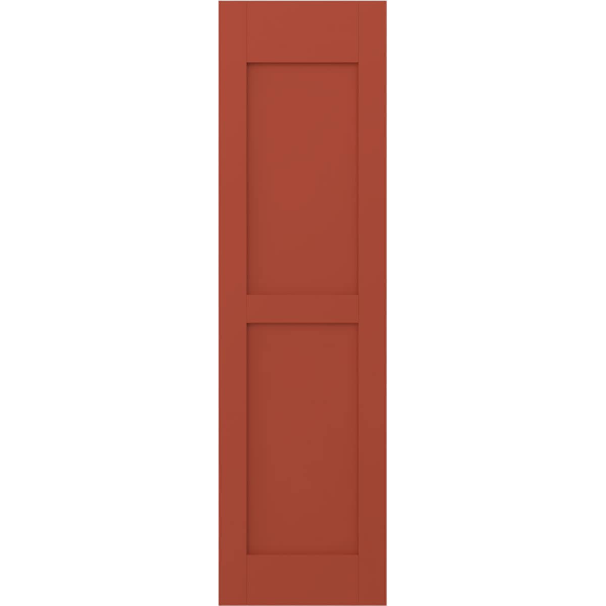 Ekena Millwork 18-in W x 45-in H Colorful Leaves Paintable/Stainable Flat panel Wood Exterior Shutters ( 2 -Pack )