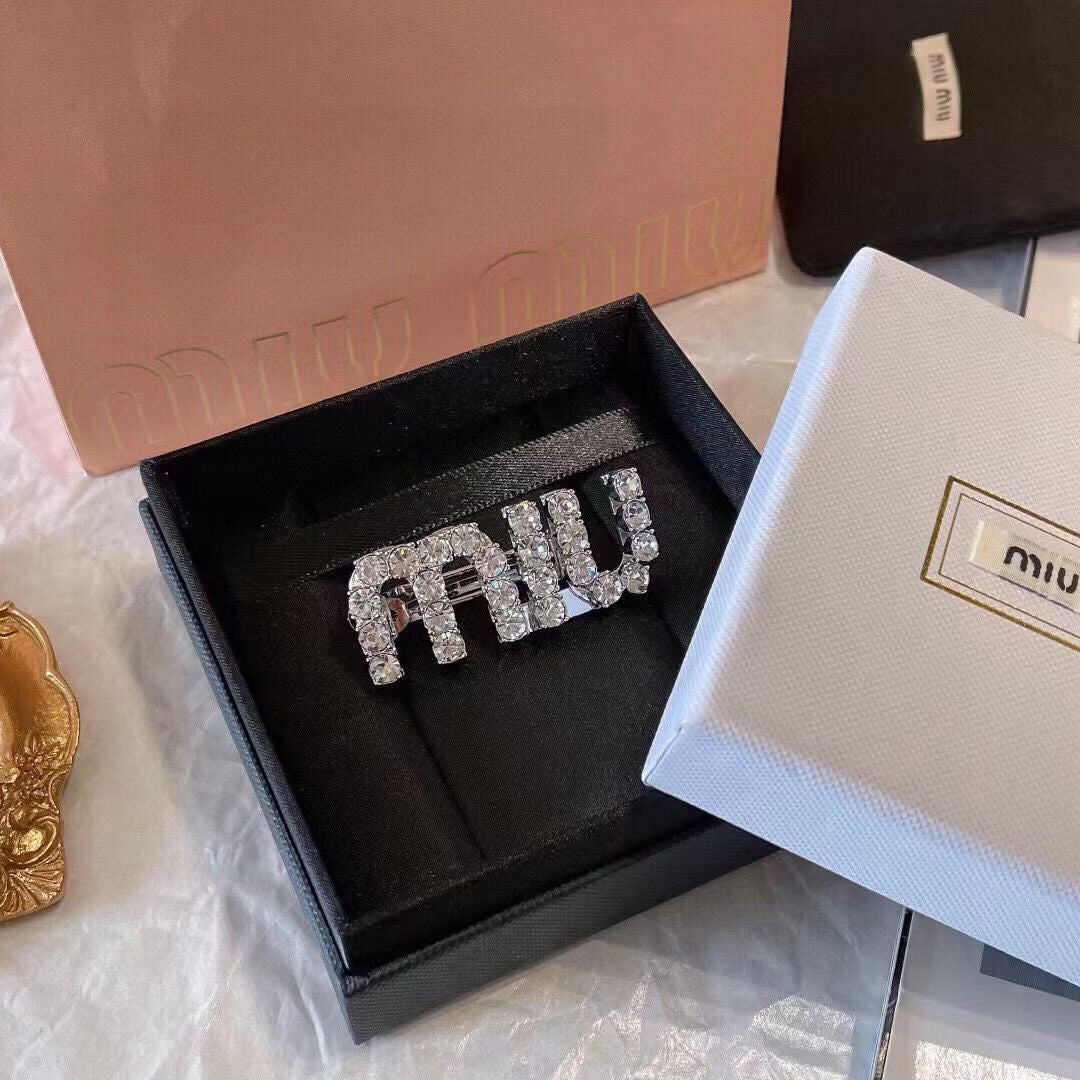 Miu Miu Diamond Hair Clip