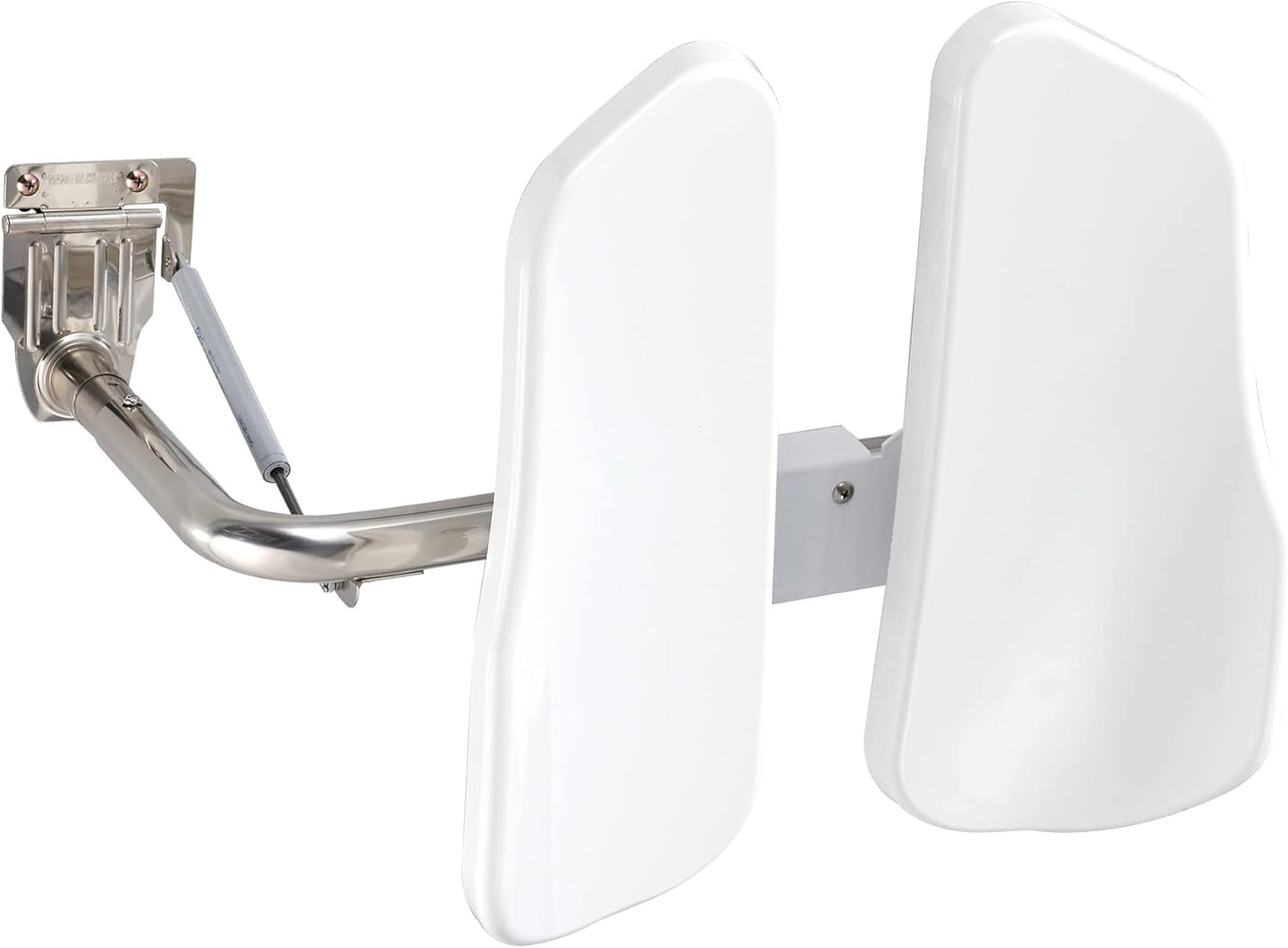 Movable Position Toilet Back Support \u2014 2-Panel Backrest Toilet Assistance for Elderly \u2014 Lumbar Support for Bathroom \u2014 Ultra-Comfortable Bathroom Toilet Support \u2014 Accessible Handicap Toilet Aid