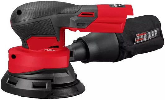Random Orbital Sander for,Milwaukee 2837-20 M18­ FUEL 18V 5" Random Orbital Sander - Bare Tool
