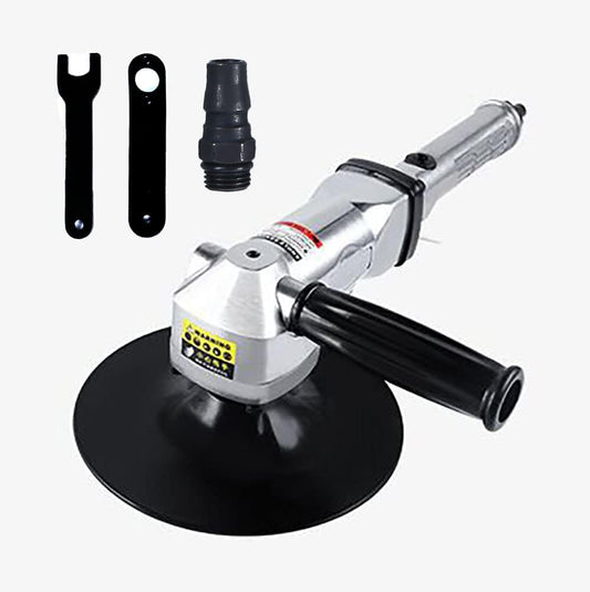 7-Inch Pneumatic Sander Heavy Duty Wet Air Sander\/Polisher,Lightweight at 5.47 lbs,Adjustable Speed Up to 2500rpm Pneumatic Polisher Hand Sanding Tool