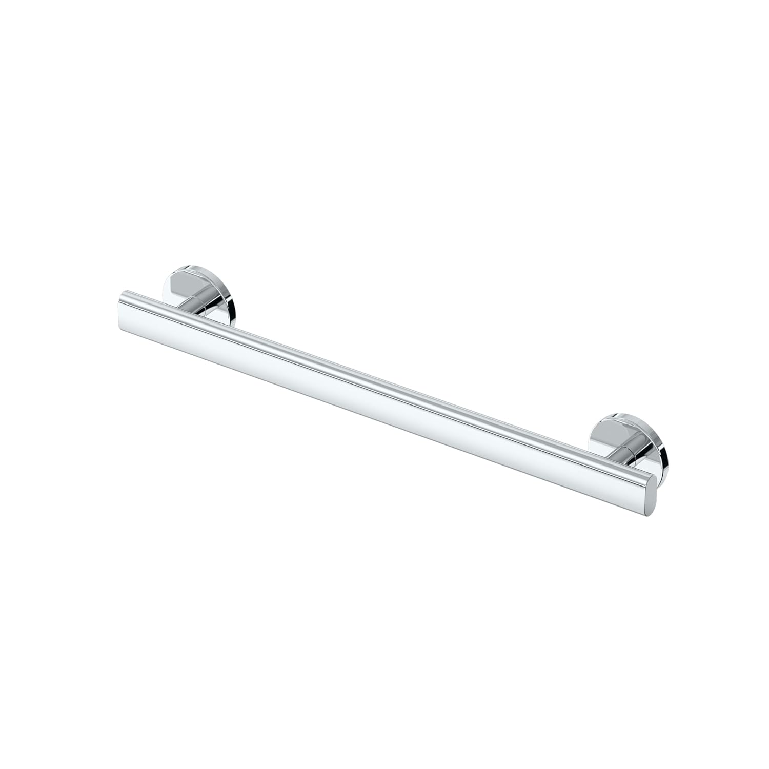 Gatco 671C Nouveau 18" L Grab Bar, Chrome/ADA Compliant Stainless Steel Safety Grab Bar for Bathroom