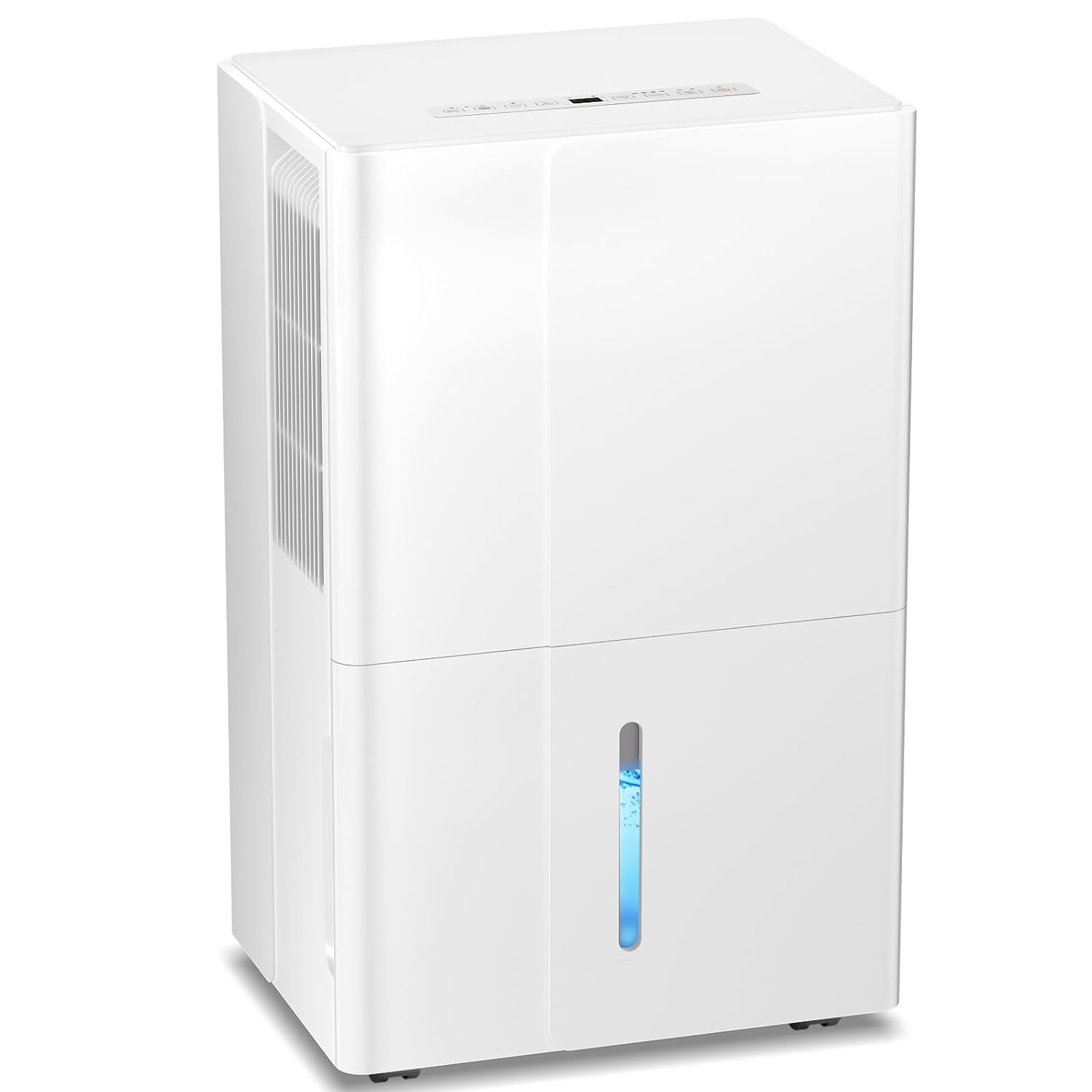 Electactic Max 80 Pint Dehumidifier for Large Room & Basement up to 4,500 Sq.Ft, Ultra-Quiet(43.2dB), 6.5L(1.7 Gal) Tank, Auto Shut Off, Dry Mode, Washable Filter, 30-80% Humidity Control.