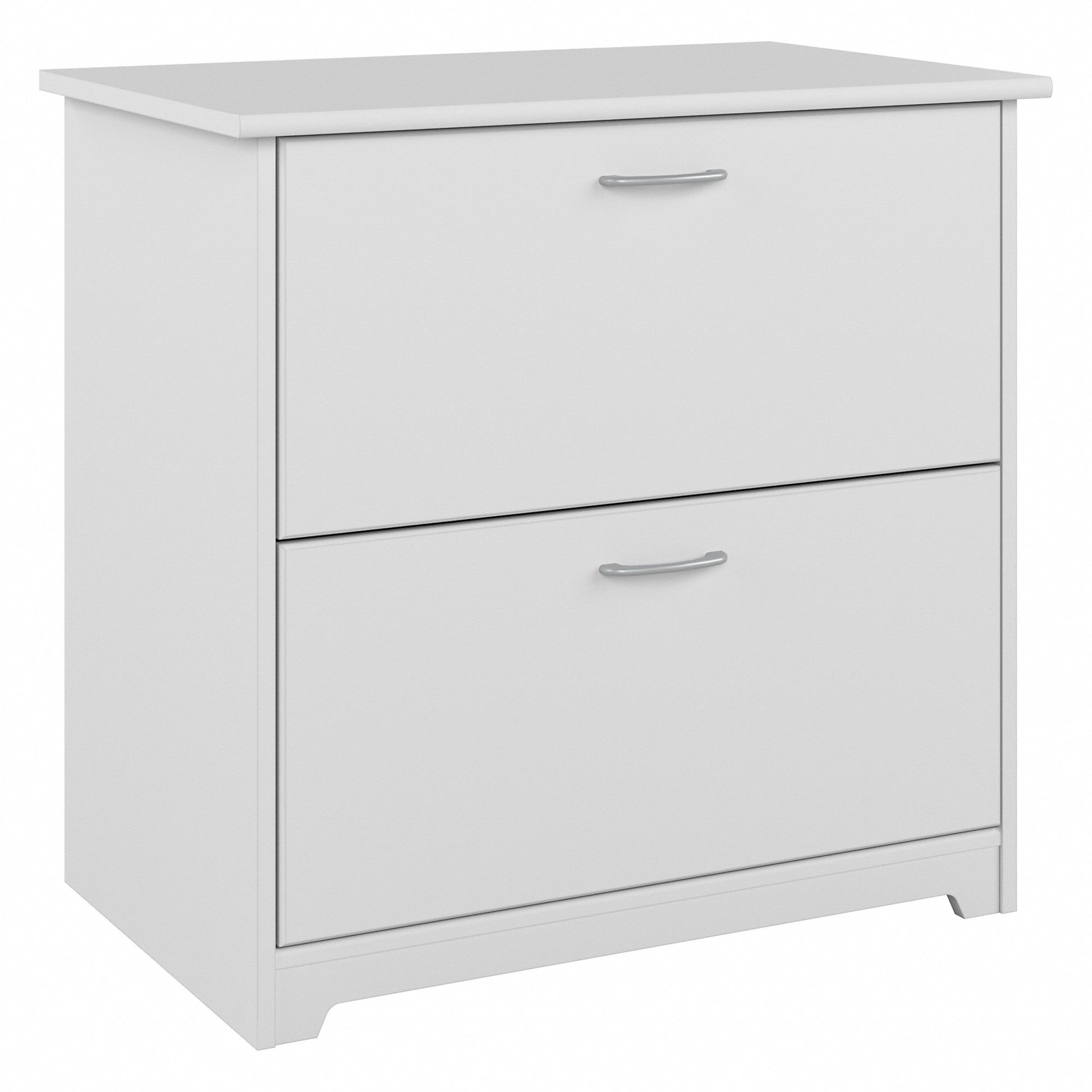 Bush Furniture Cabot White 2 -Drawer 31.26-in File Cabinet
