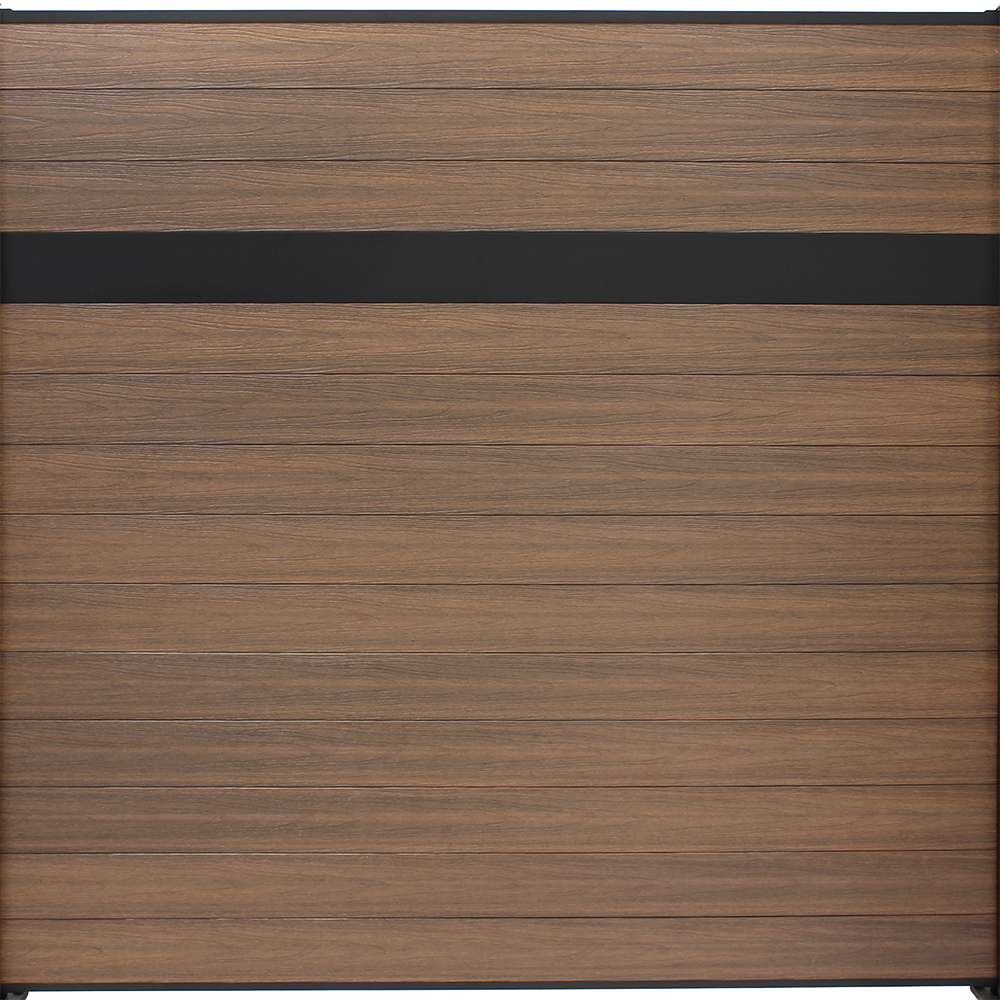 Infinity Euro 6-ft H x 6-ft W King Cedar Privacy Composite Fence Panel