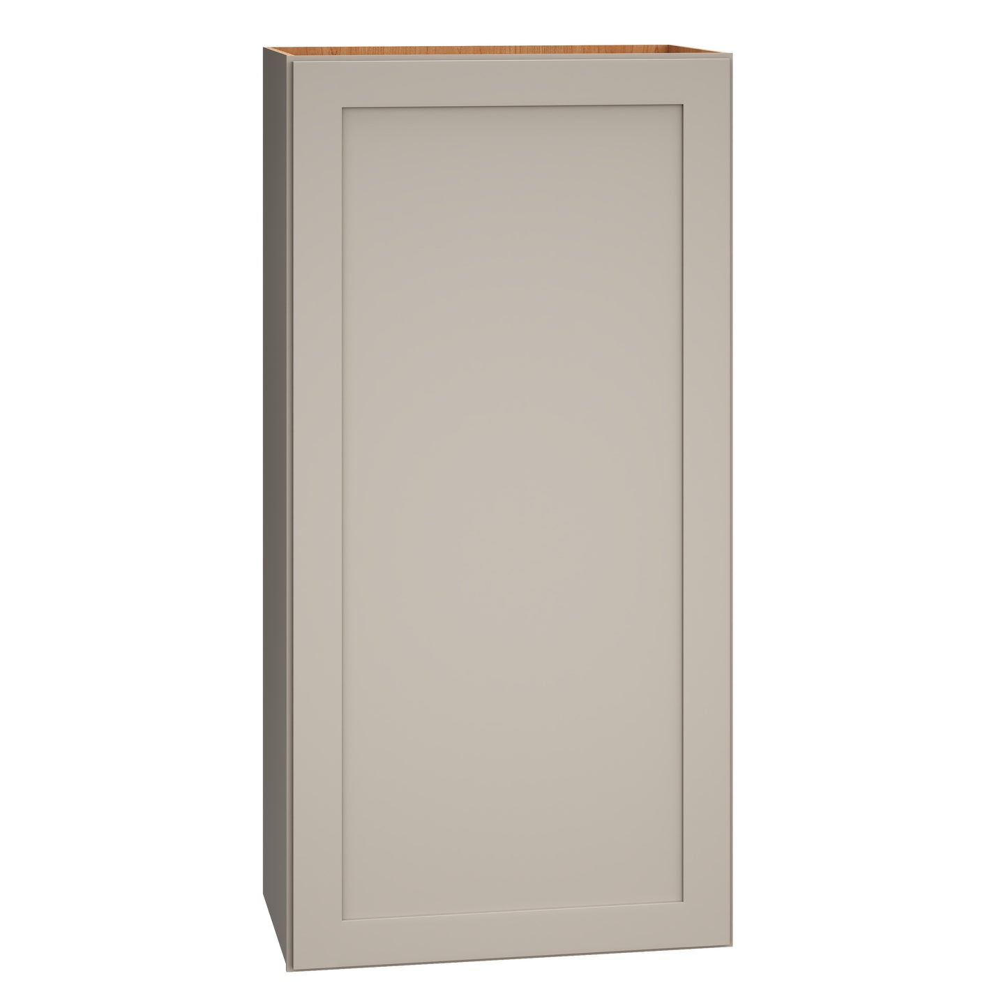 Diamond Express Jamestown 21-in W x 42-in H x 12-in D Cloud Gray Wall Fully Assembled Plywood Cabinet Recessed Panel Shaker
