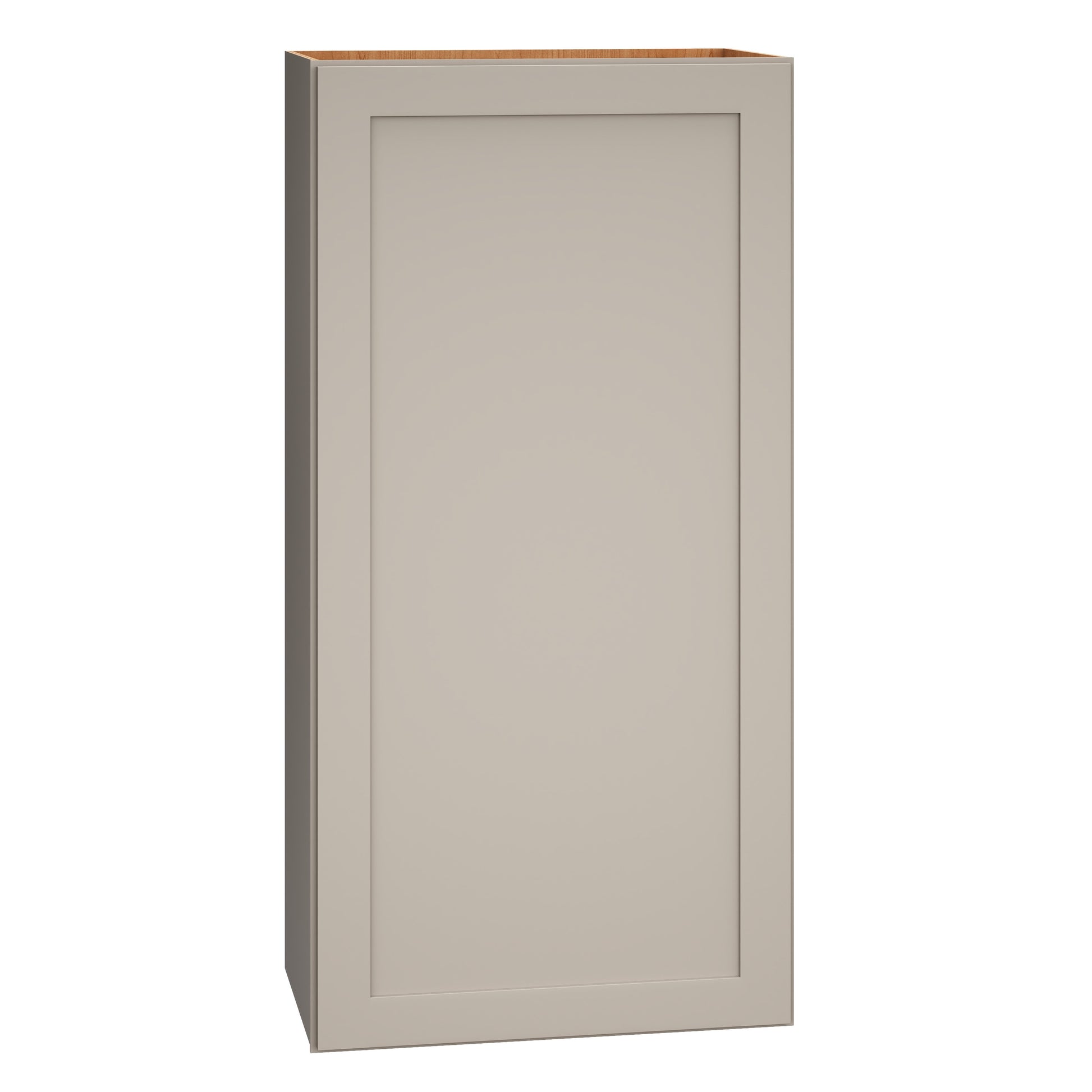 Diamond Express Jamestown 21-in W x 42-in H x 12-in D Cloud Gray Wall Fully Assembled Plywood Cabinet Recessed Panel Shaker