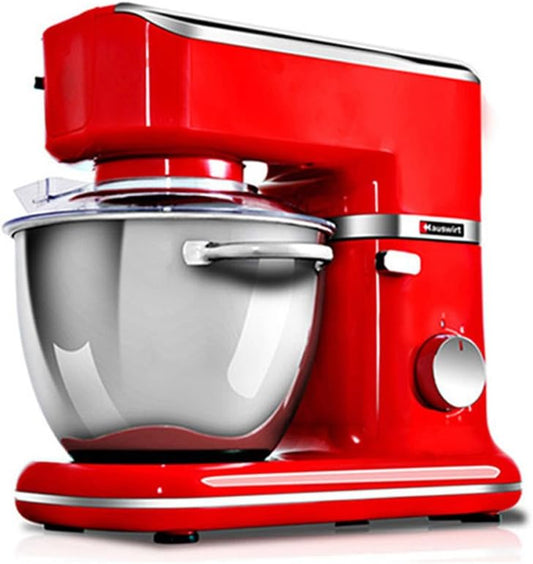 TOPCHANCES Stand Mixer,1000W 8-Speed Kitchen Electric Mixer 4.5L Qt Tilt-Head Food Mixers,Stainless Steel Bowl with Pouring Shield Includes Beater, Dough Hook, Whisk for Mother's Day, Xmas, Wedding