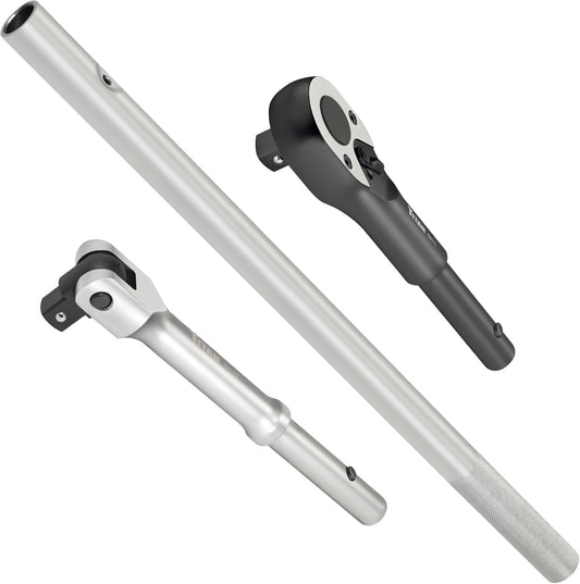 Titan Bar-X 64143 3-Piece 3/4-Inch Drive Interchangeable Ratchet and Breaker Bar Set