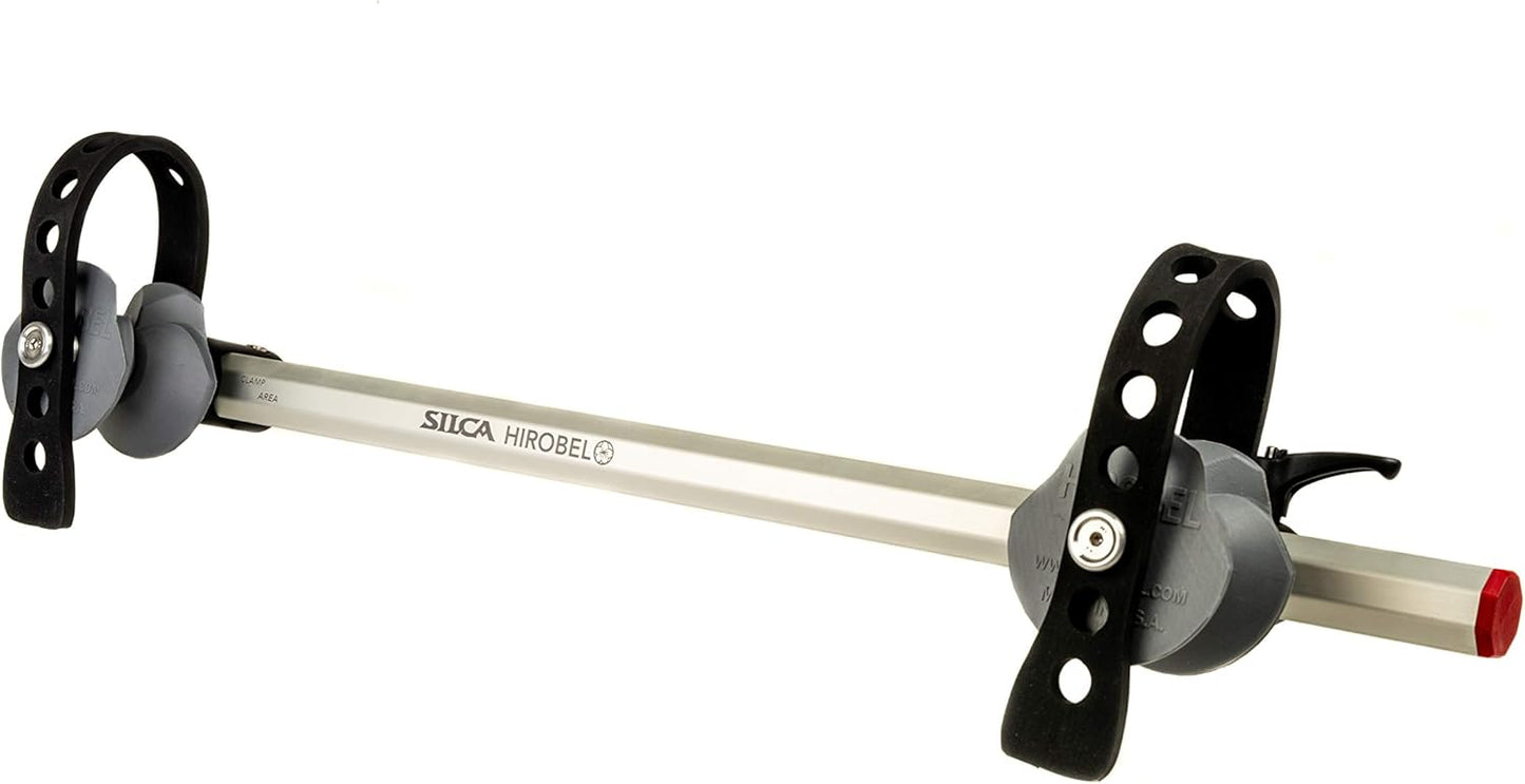 SILCA HIROBEL Frame Clamp | Bike repair stand accessory to avoid cracking carbon and aluminum bike frame or seat post | Universal fit with all tube clamping work stands | Tool less design | USA made