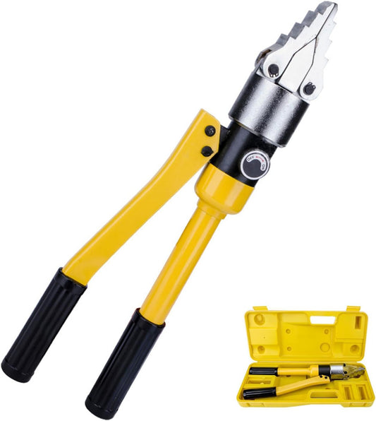 Hydraulic Spreader, Integral Hydraulic Flange Spreader Tool 12T Portable Wedge Expander Splitter Manual Alloy Steel Stretching Pliers Maximum Spread 21.65 In(YQ-55)