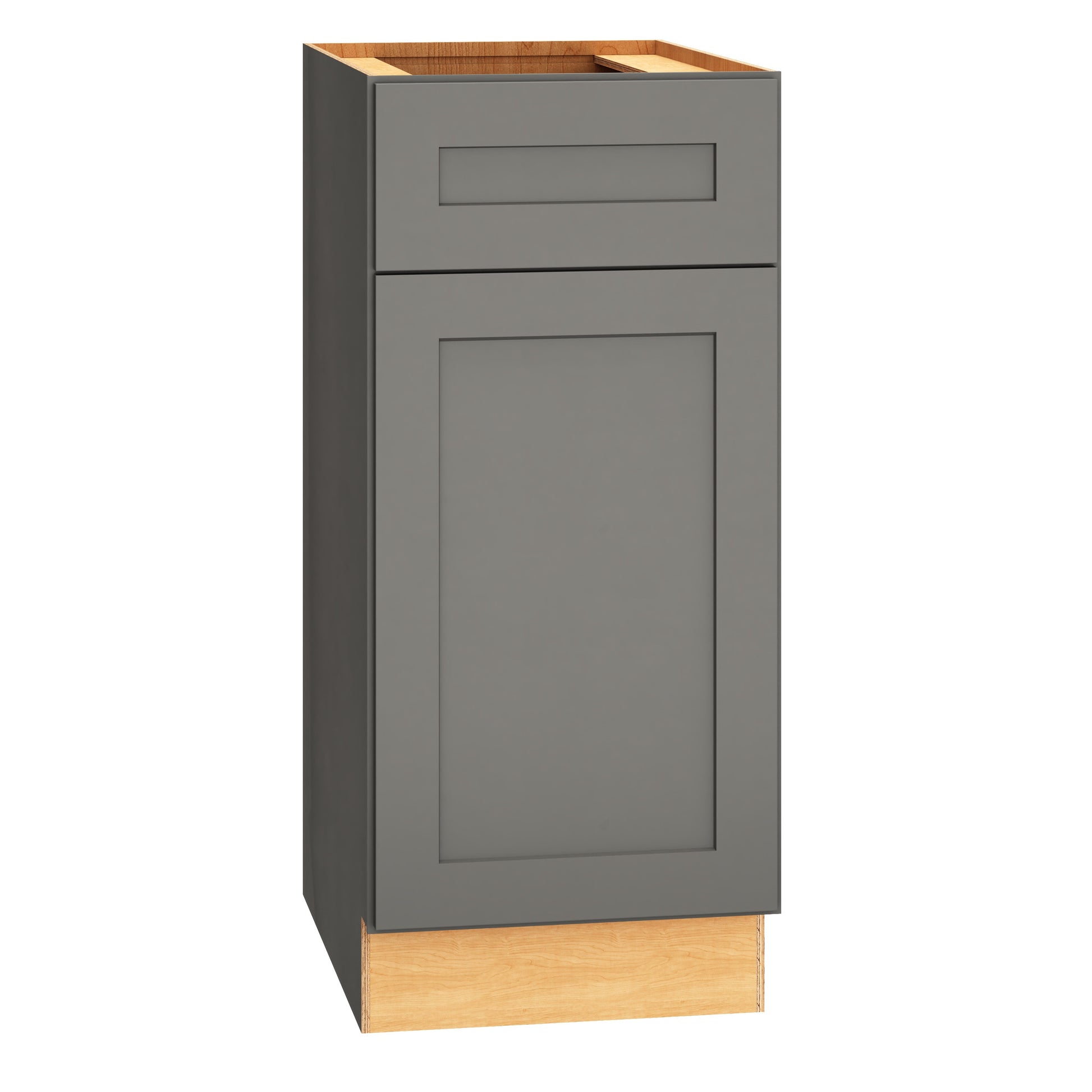 Diamond Express Jamestown 15-in Moonstone Gray Bathroom Vanity Base Cabinet without Top