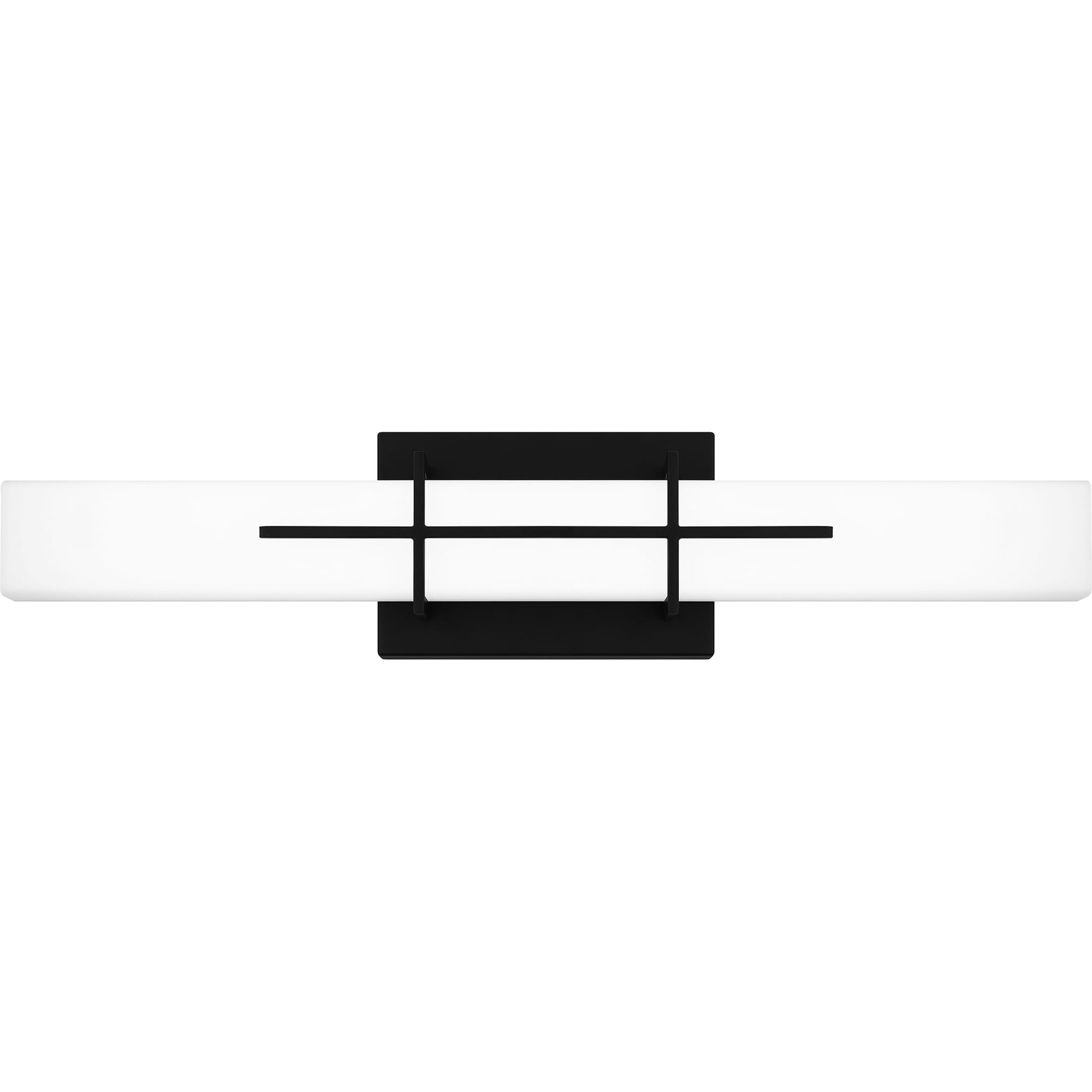 Quoizel Giselle 22.5-in 1 Light Matte Black Integrated LED Modern/contemporary Bathroom Vanity light