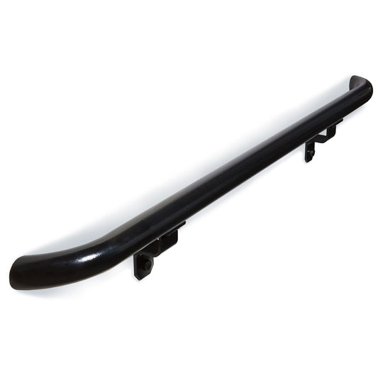 Wolf Handrail 1.9-in x 192-in Hammered Black Painted Aluminum Interior/Exterior Handrail kit