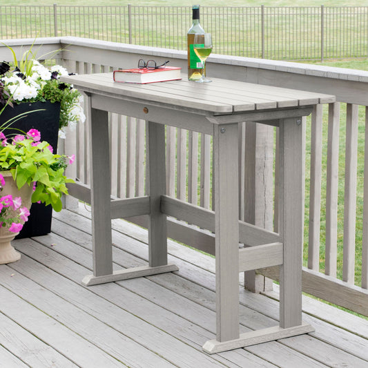highwood Lehigh Rectangle Outdoor Counter Table 21.05-in W x 54-in L