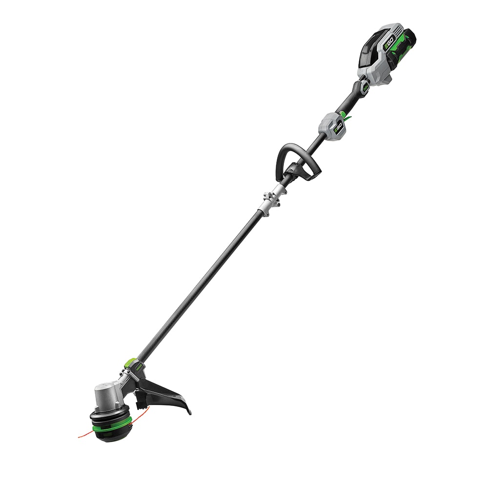 EGO POWERLOAD 56-volt 15-in Split Shaft Battery String Trimmer 2.5 Ah (Battery and Charger Included) ST1521S