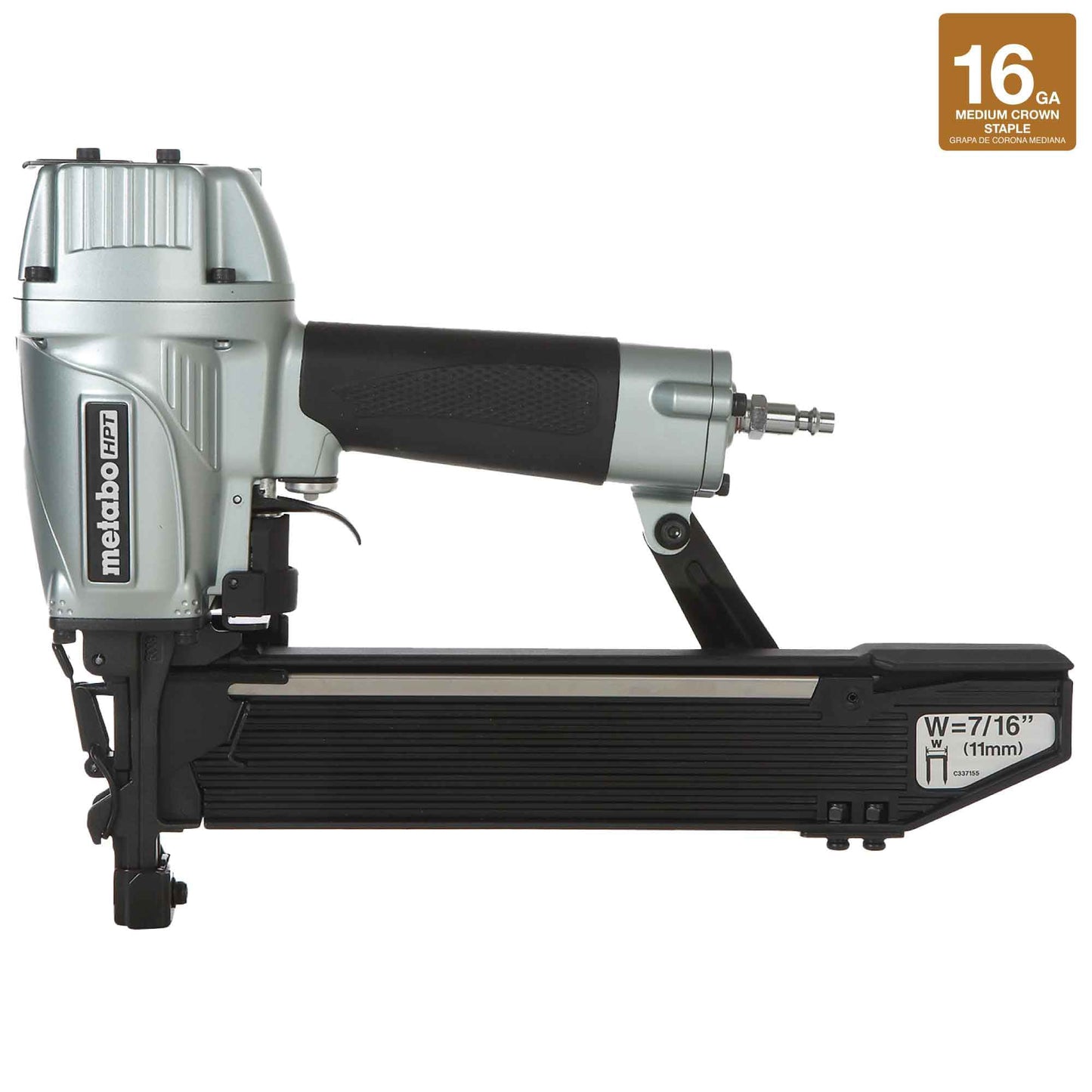 Metabo HPT 16-Gauge 7/16-in Medium Crown Construction Pneumatic Stapler N5008AC2M