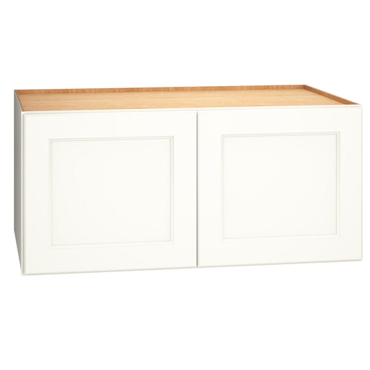 Diamond Express Macaulay 39-in W x 18-in H x 24-in D White Wall Fully Assembled Plywood Cabinet Recessed Panel Square