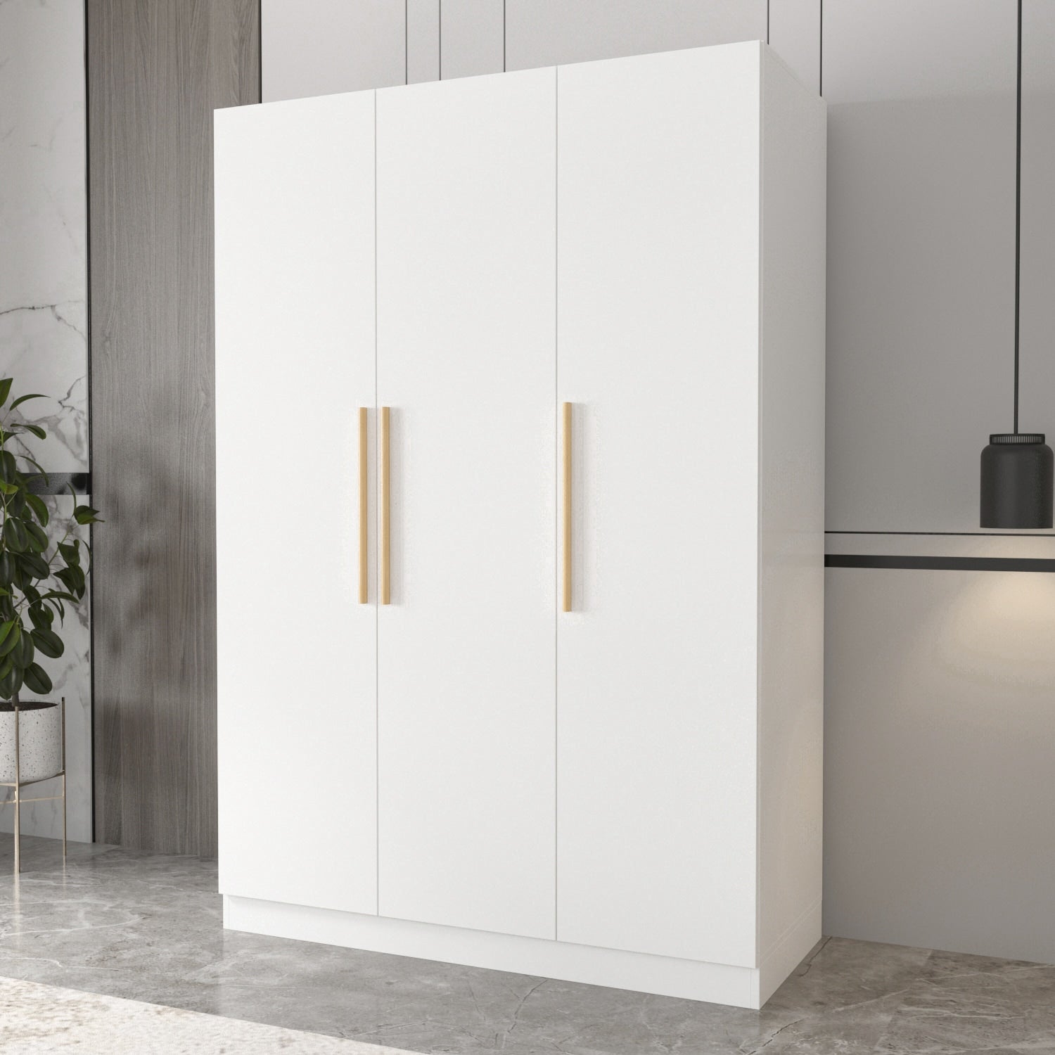 FUFU&GAGA Armoire White Armoire