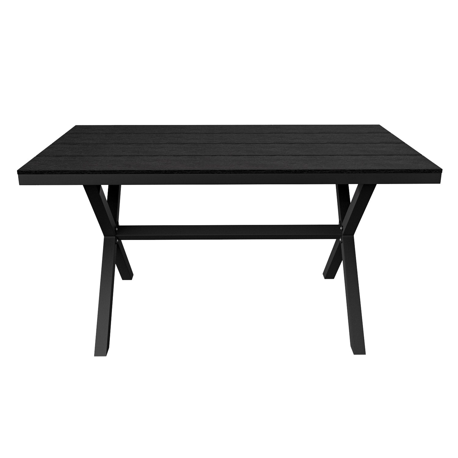 Mondawe Rectangle Outdoor Dining Table 35.4-in W x 59-in L