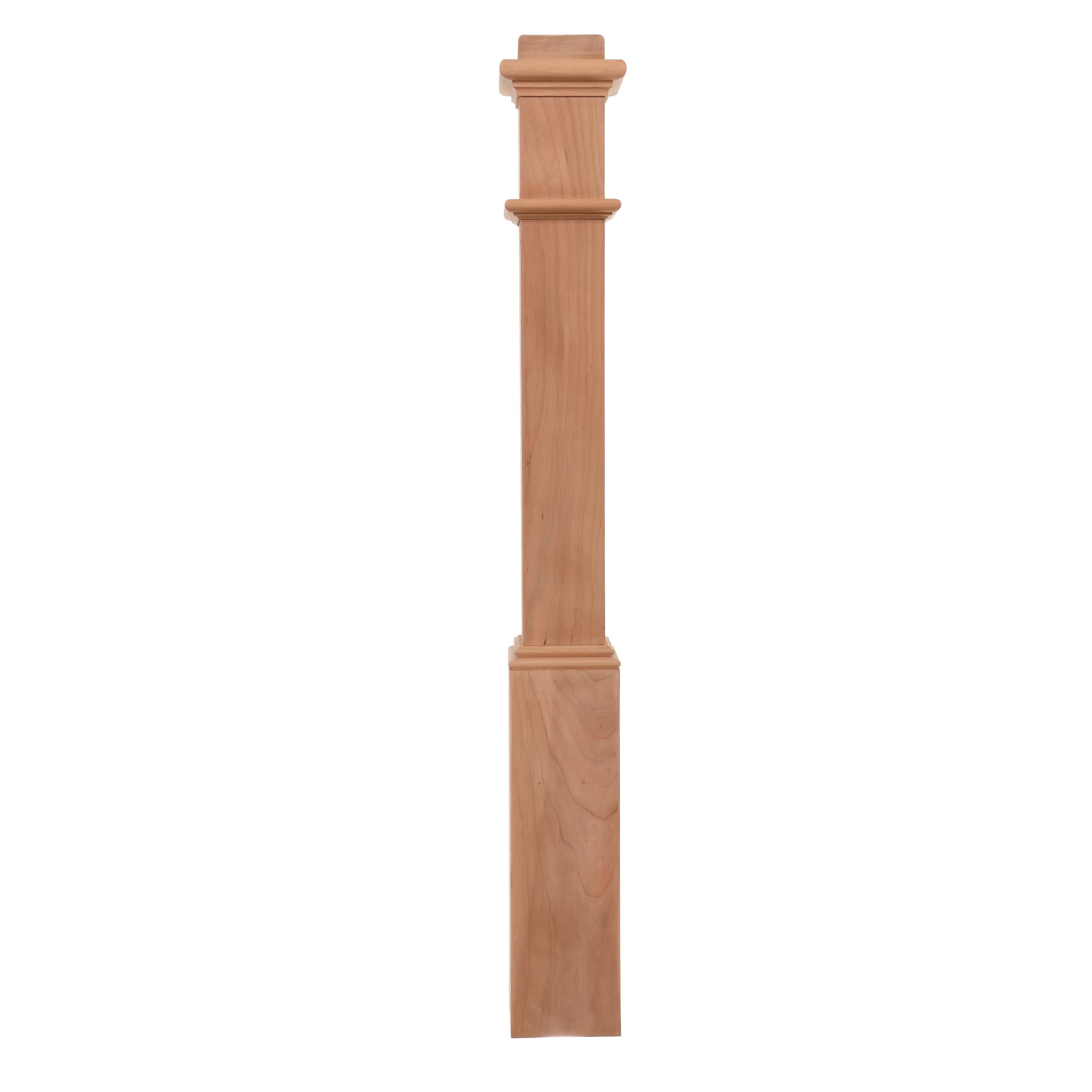 RELIABILT 56-in x 6.25-in Unfinished Cherry Classic Universal Stair Newel Post