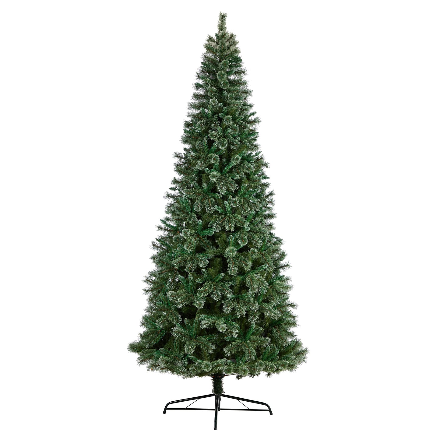 Nearly Natural 10-ft Pine Slim Artificial Christmas Tree