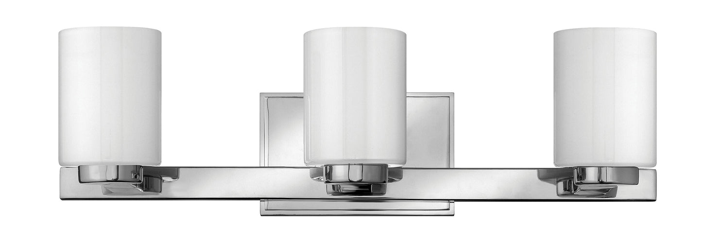 Hinkley Miley 21.5-in 3 Light Gloss Chrome Transitional Bathroom Vanity light