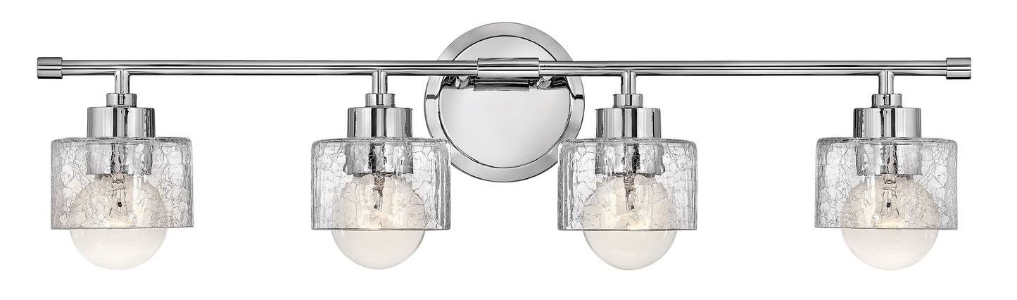 Hinkley Maeve 30.25-in 4 Light Gloss Chrome Modern/contemporary Bathroom Vanity light