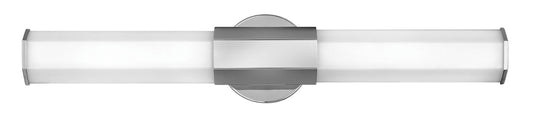 Hinkley Facet 26-in 2 Light Polished Nickel Integrated LED Modern/contemporary Bathroom Vanity light