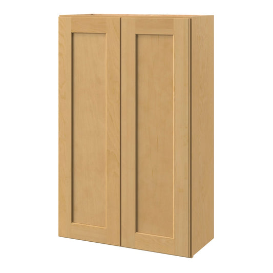 allen + roth Innsbrook 27-in W x 42-in H x 12-in D Rye Wall Fully Assembled Cabinet Flat Panel