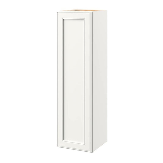 allen + roth McKeller 12-in W x 42-in H x 12-in D Linen Wall Fully Assembled Cabinet Flat Panel