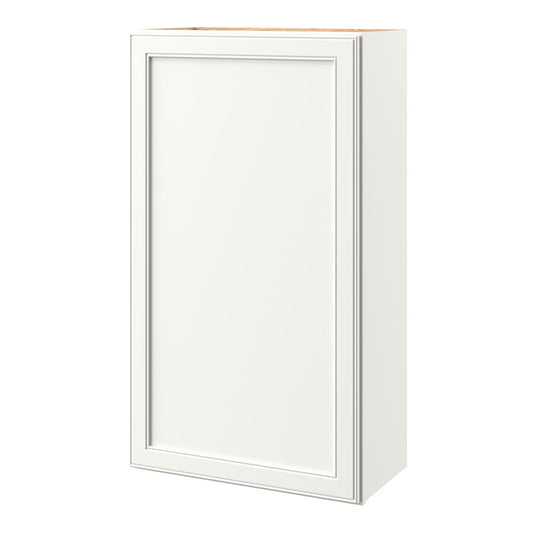 allen + roth McKeller 24-in W x 42-in H x 12-in D Linen Wall Fully Assembled Cabinet Flat Panel