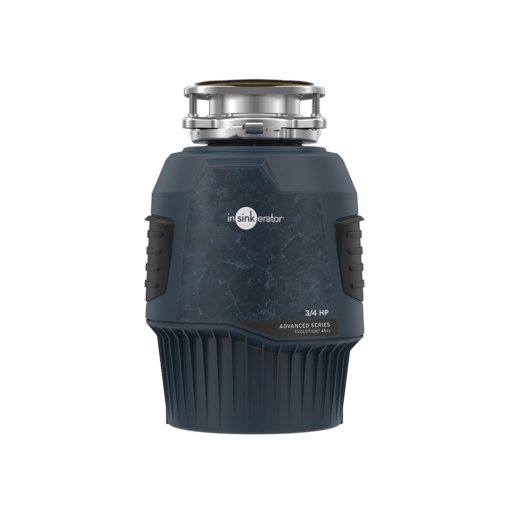 InSinkErator Evolution 45ss Advanced Series Continuous Feed 3/4-HP Septic Safe Non-corded Garbage Disposal with Noise Insulation EVOLUTION 45SS
